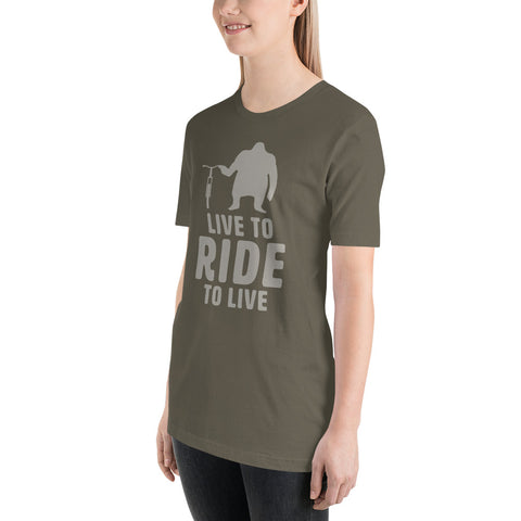 Live To Ride, Ride to Live Unisex 100% Cotton Tee Live To Ride, Ride to Live Unisex 100% Cotton Tee