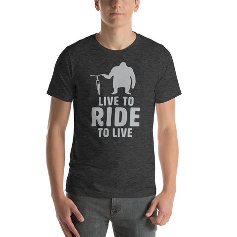 Live To Ride, Ride To Live, Unisex 100% Cotton T-shirt Live To Ride, Ride To Live, Unisex 100% Cotton T-shirt