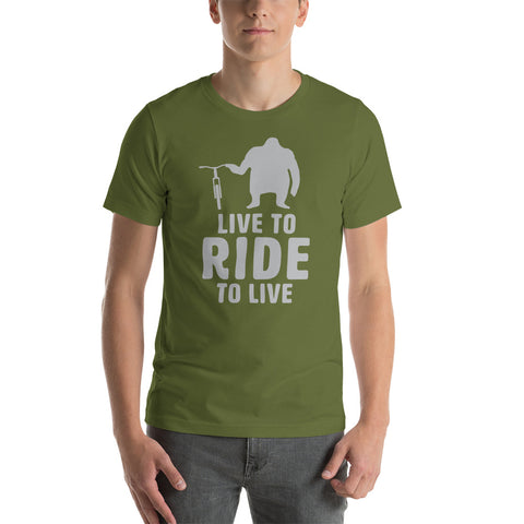 Live To Ride, Ride To Live, Unisex 100% Cotton T-shirt Live To Ride, Ride To Live, Unisex 100% Cotton T-shirt