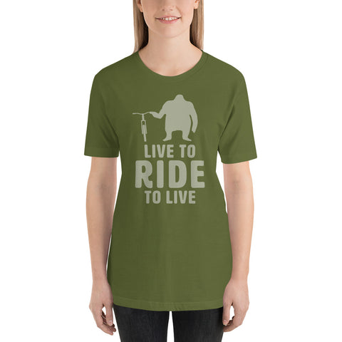 Live To Ride, Ride to Live Unisex 100% Cotton Tee Live To Ride, Ride to Live Unisex 100% Cotton Tee