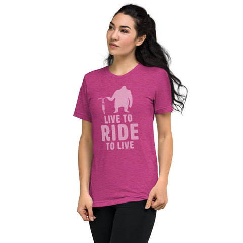 Live to Ride, Ride to Live Unisex Tri-Blend Tee Live to Ride, Ride to Live Unisex Tri-Blend Tee