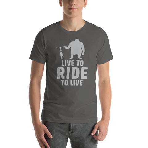 Live To Ride, Ride To Live, Unisex 100% Cotton T-shirt