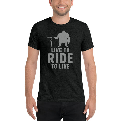 Live To Ride, Ride To Live, Unisex Tri-Blend T-Shirt