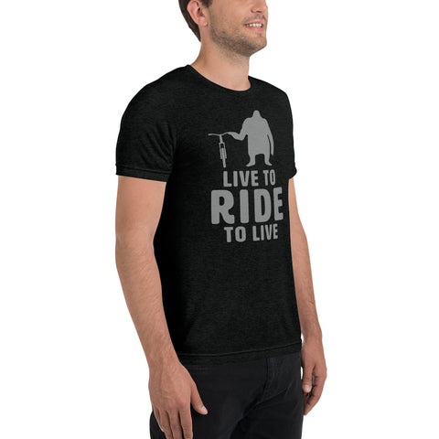 Live To Ride, Ride To Live, Unisex Tri-Blend T-Shirt