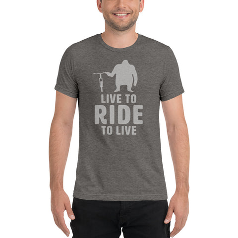 Live To Ride, Ride To Live, Unisex Tri-Blend T-Shirt