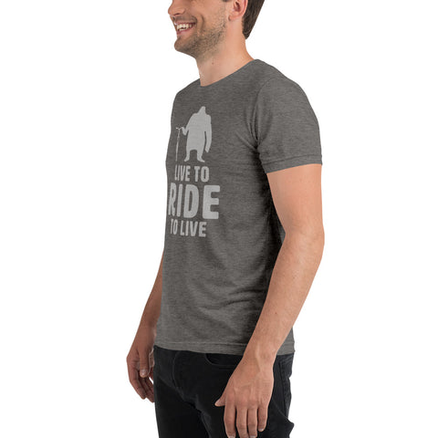Live To Ride, Ride To Live, Unisex Tri-Blend T-Shirt